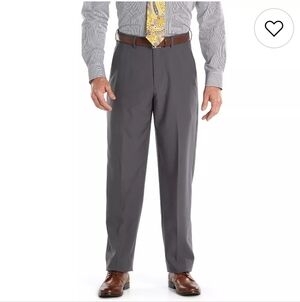 Men's Grey Dress Pants - Croft & Barrow - 44 X 32